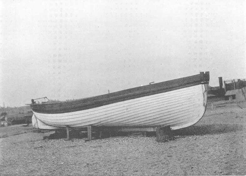 The “Happy New Year” yawl, belonging to 
Posh’s beach company