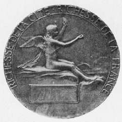 25. MODERN FRENCH MEDAL. O ROTY.