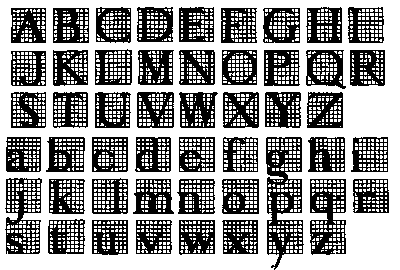 110. MODERN AMERICAN CAPITALS AND SMALL LETTERS. WILL BRADLEY (1896)