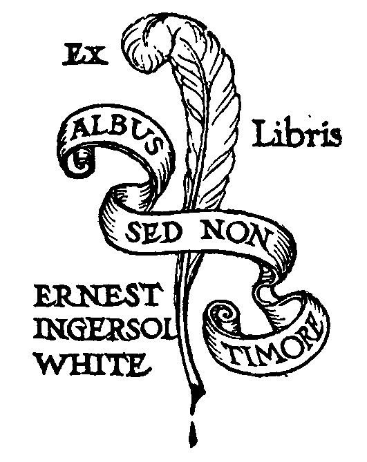 120. AMERICAN BOOK-PLATE. CLAUDE FAYETTE BRAGDON