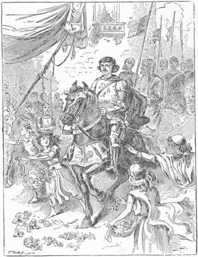 Knight on horse
