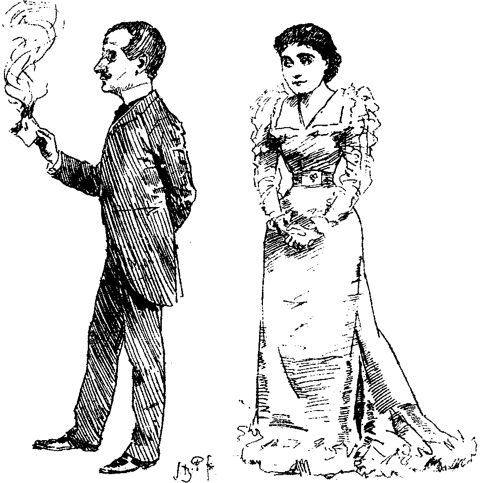 Nearly burning his fingers. Mr. Hare acting with
Grace.