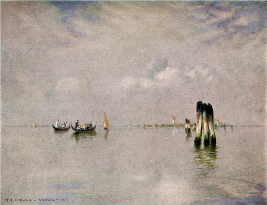 The morning was truly Venetian, soft and fair as a dream