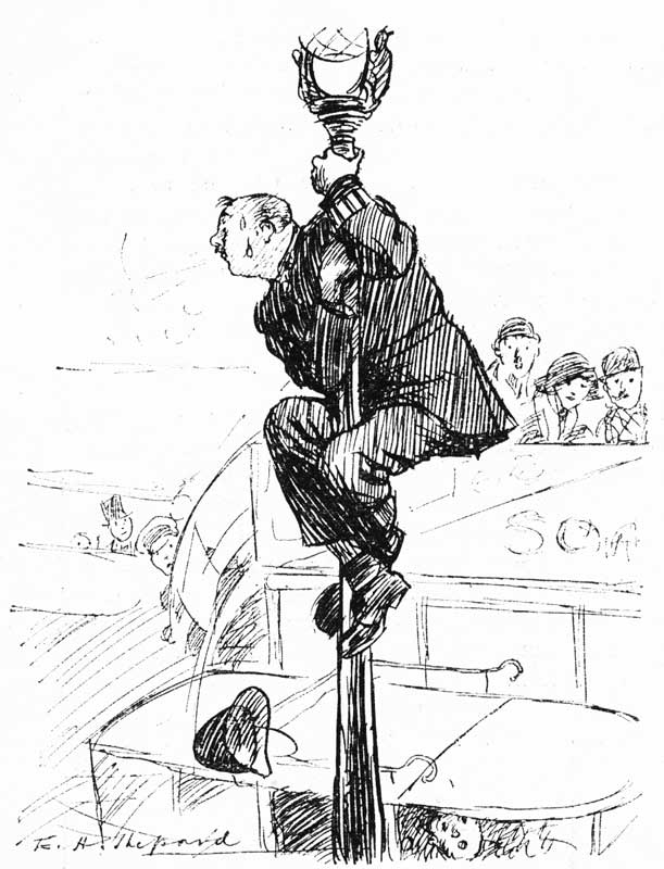 Keep a look-out for the carriages
