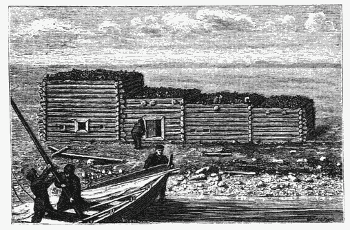 RUINS OF A SIMOVIE AT KRESTOVSKOJ.