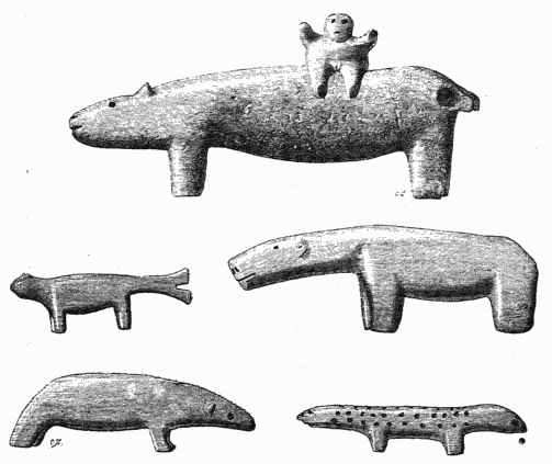 CHUKCH BONE-CARVINGS.