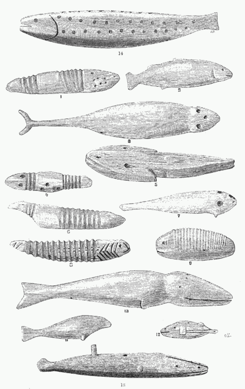 CHUKCH BONE CARVINGS.