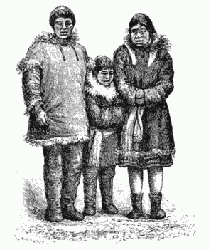 ESKIMO FAMILY AT PORT CLARENCE.
