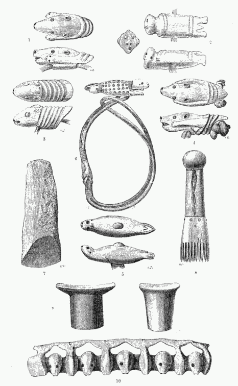 ESKIMO BONE-CARVINGS, ETC.