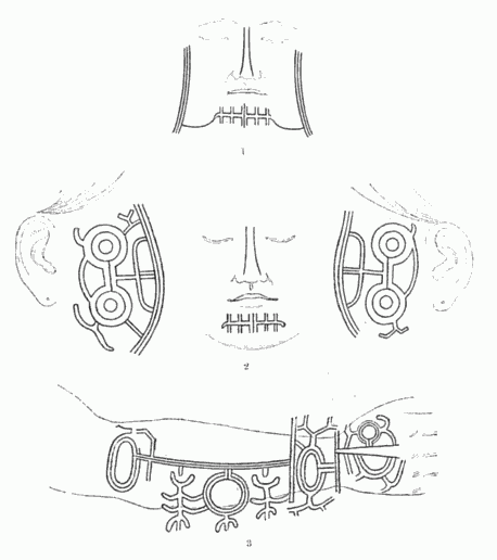 TATTOOING PATTERNS, FROM ST. LAWRENCE ISLAND.
