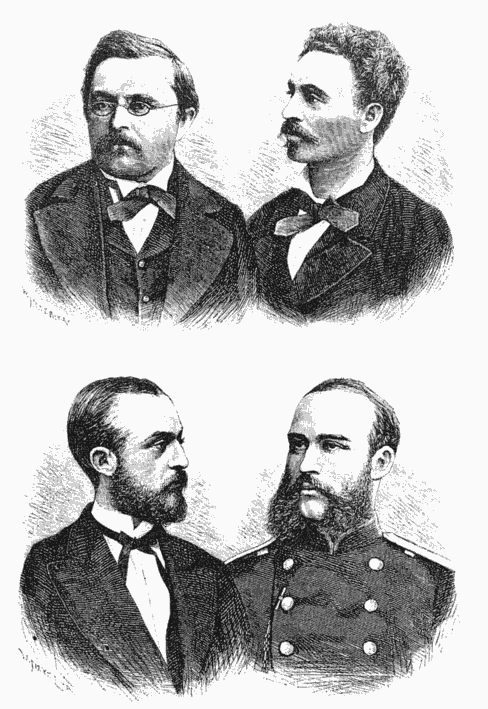THE SCIENTIFIC MEN OF THE "VEGA."