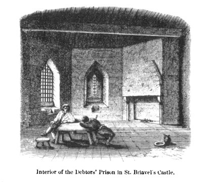 Interior of the Debtors’ Prison in St. Briavel’s
Castle
