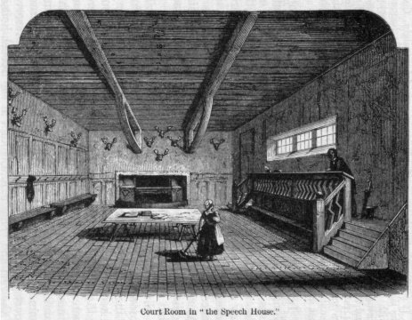 Court Room in “the Speech House.”