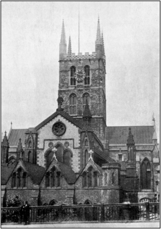 Southwark Cathedral from the East