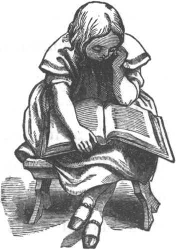 girl reading book