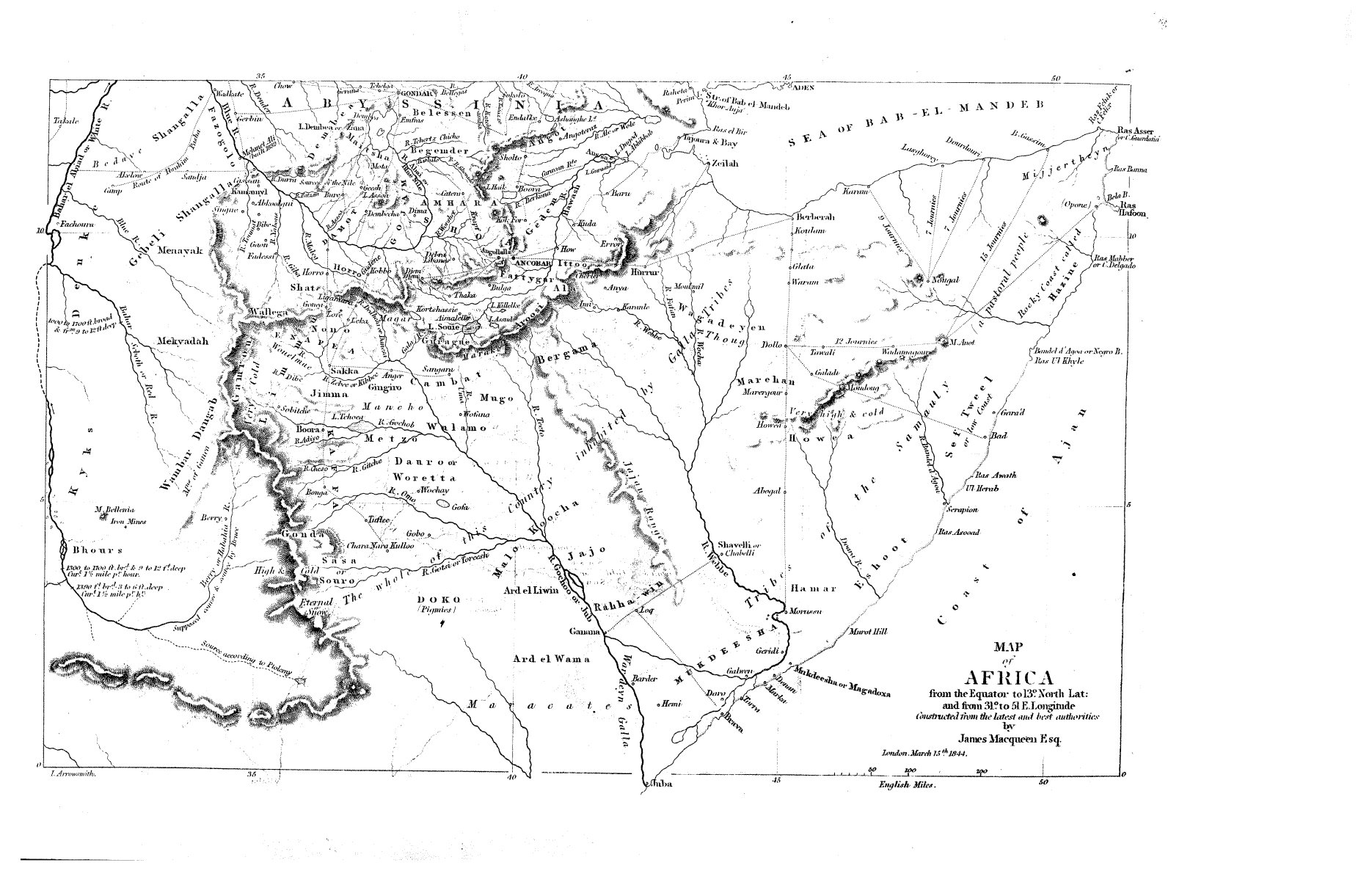 MAP OF AFRICA