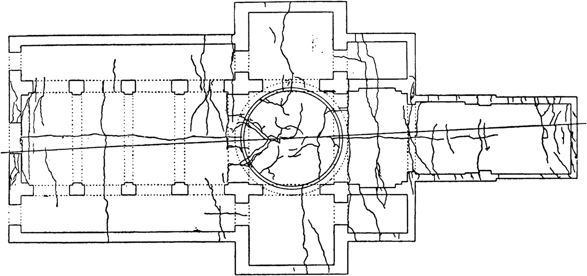 Plan of Cathedral Church at Potenza.