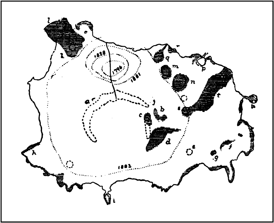 Geological sketch-map of Ischia.