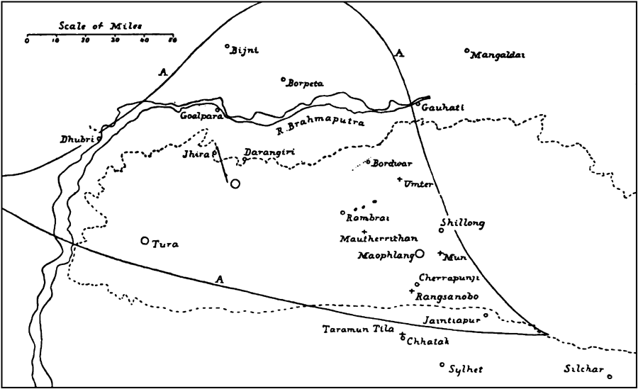 Epicentral Area of Indian Earthquake.