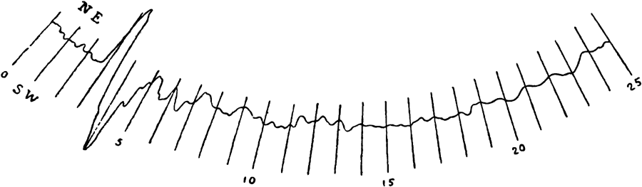 Seismographic Record of Tokio Earthquake of 1894.