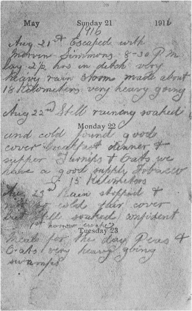 SALIENT DETAILS OF THE THIRD ESCAPE.