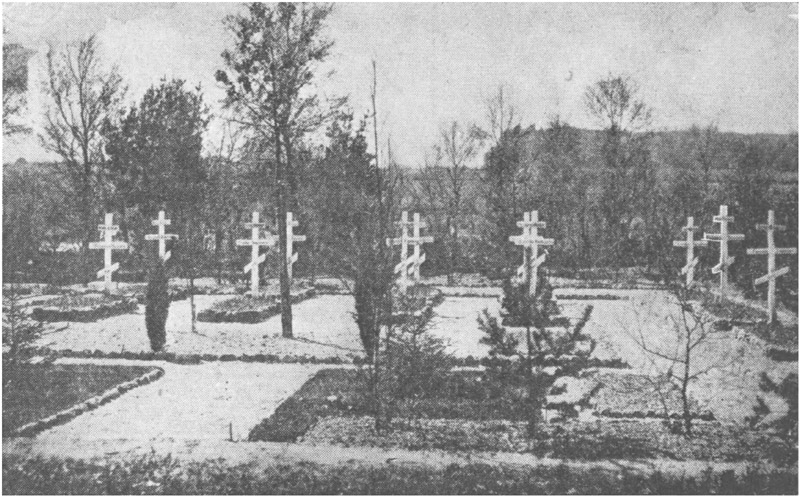 The Cemetery at Celle Laager Z 1 Camp