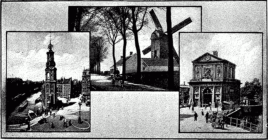 Amsterdam, Delftshaven, and Rotterdam