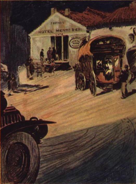 Midnight at a Wayside Inn in France