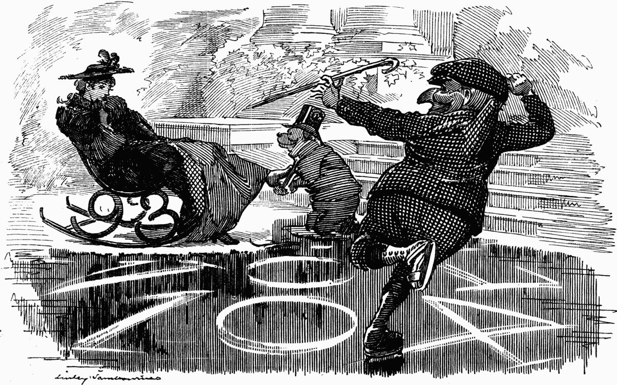Ice skating