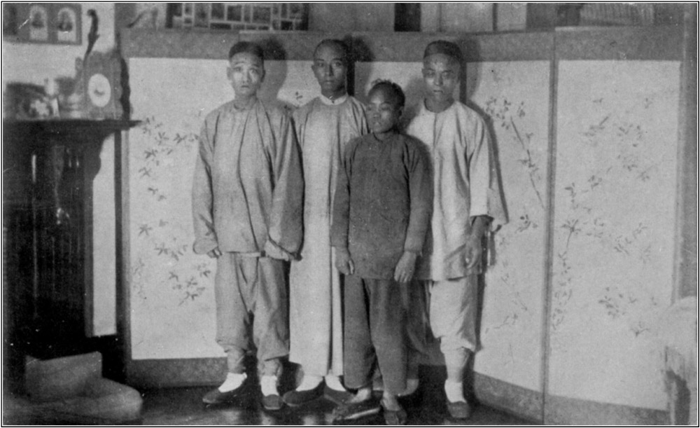House-Coolie, Boy, Cook and "No 2."