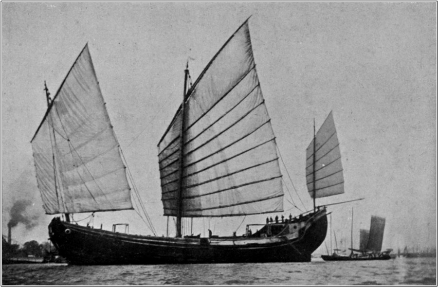 Foochow Junk, showing Eye.
