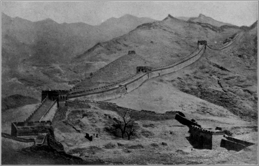 The Great Wall of China.