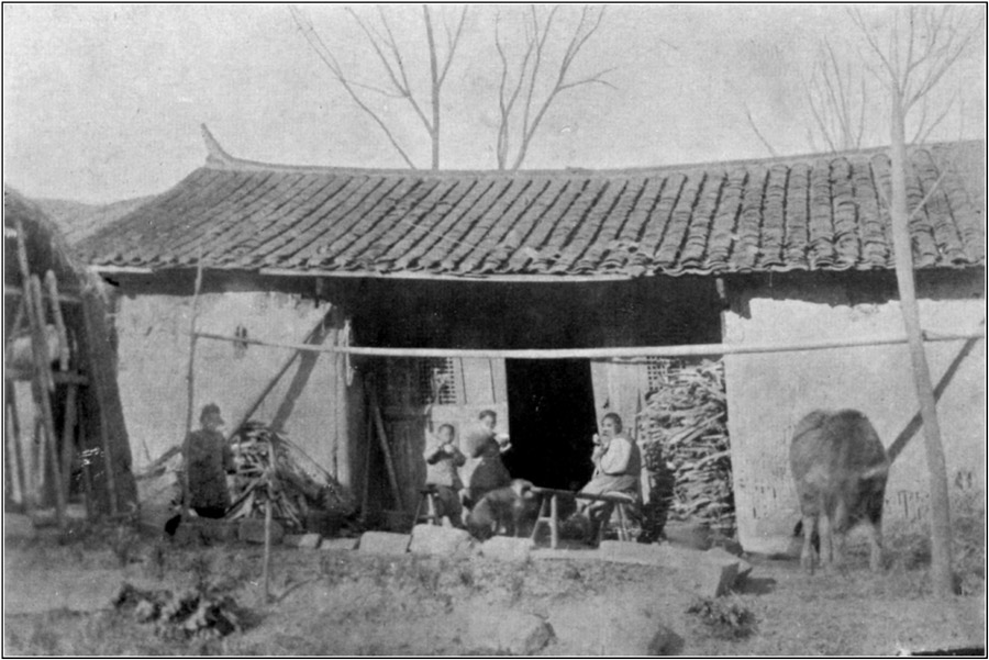A Typical Farm-House.