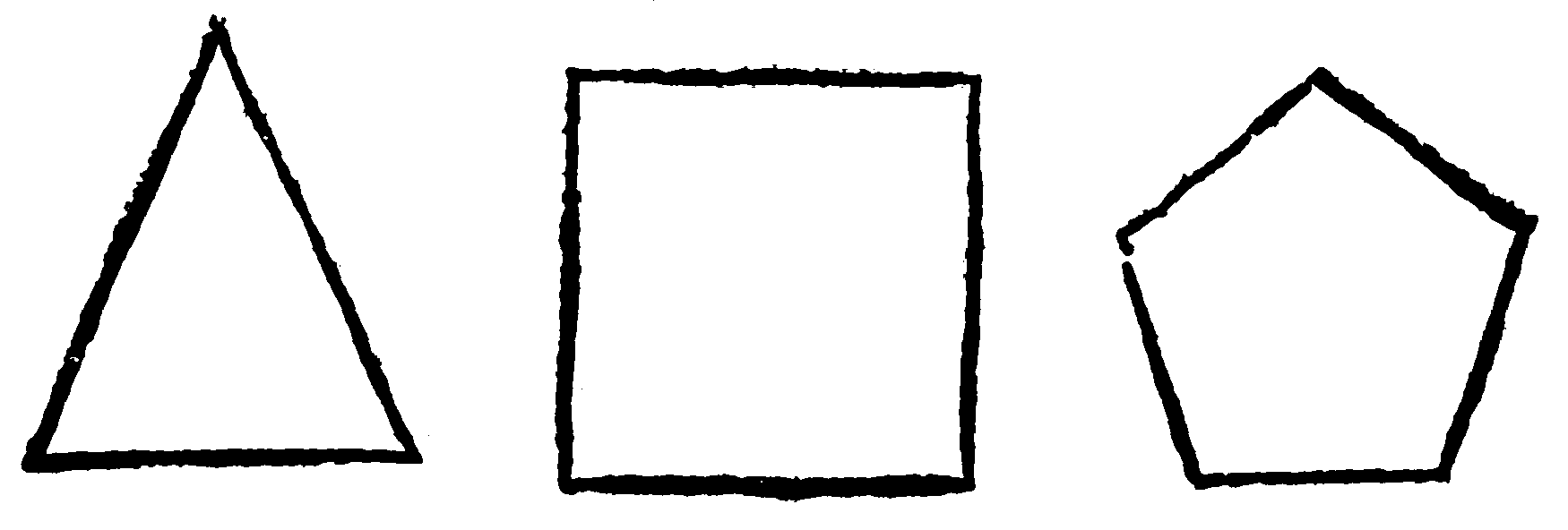 Polygons on rectilineall surface.