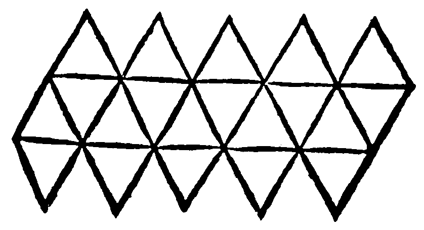 Net of Icosaedrum.