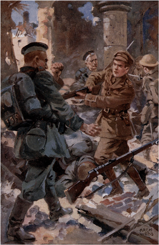 Before the Germans realised what was happening...
