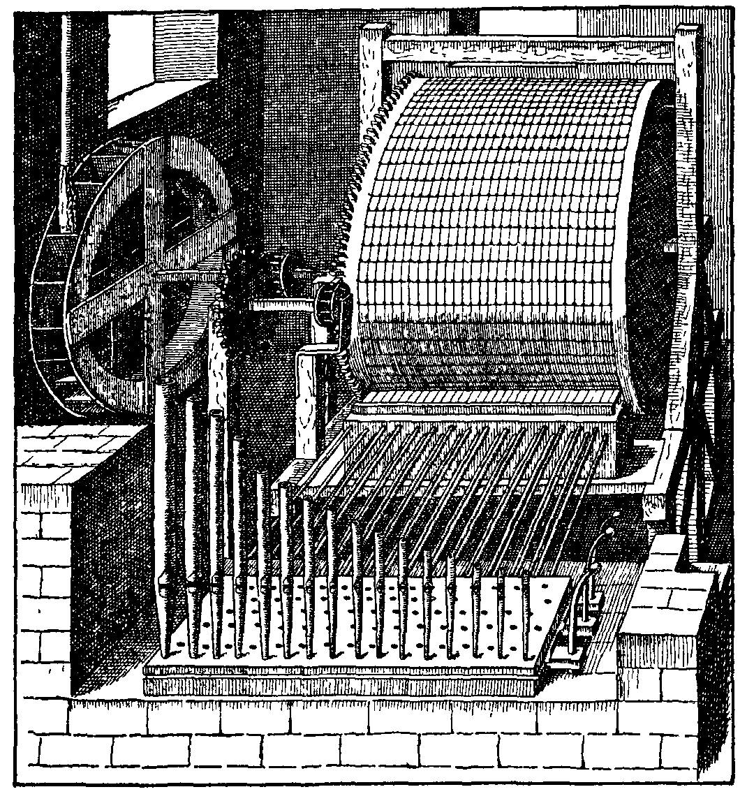 Barrel-organ.