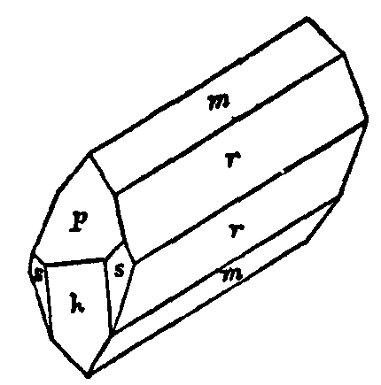 Barytocalcite crystal.