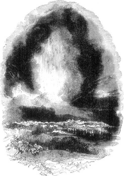 DESTRUCTION OF POMPEII.