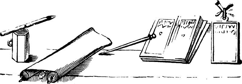 TABULÆ, STYLUS, AND PAPYRUS.