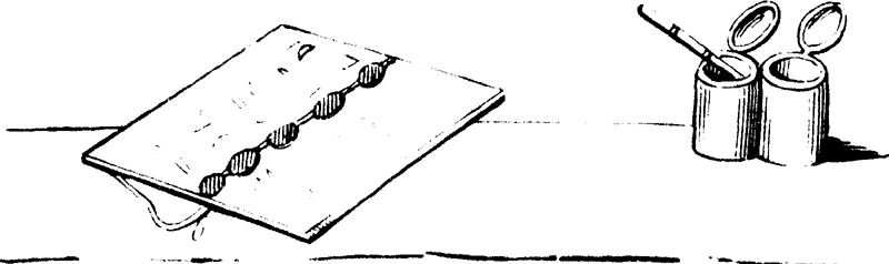 TABULÆ AND INK STAND.