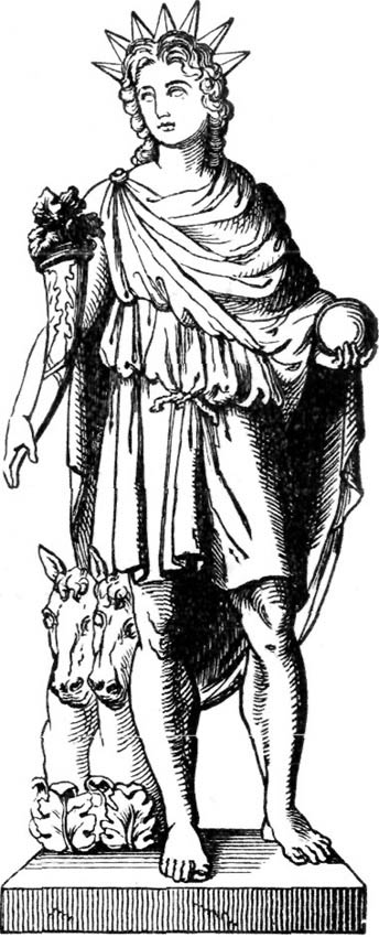 URANIA (Muse of Astronomy).