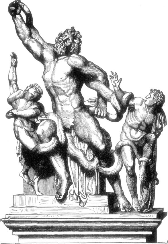 LAOCOON, THE FALSE PRIEST.