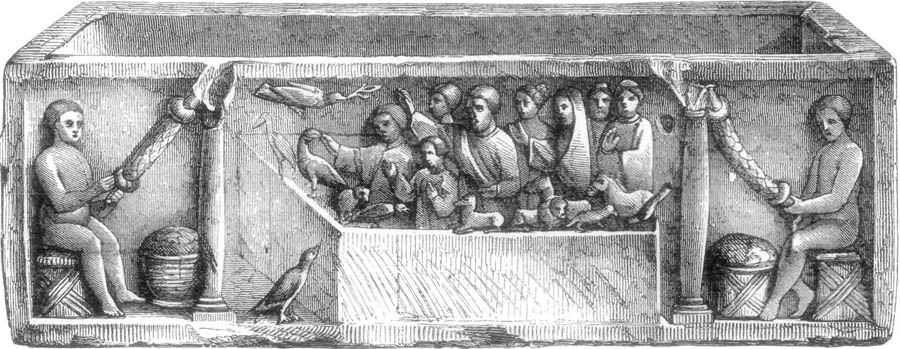 SARCOPHAGUS, OR COFFIN.