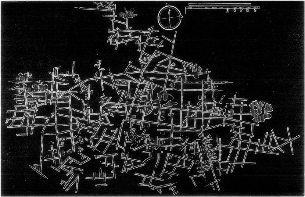 PLAN OF CATACOMBS AT ROME.