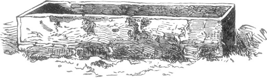STONE COFFIN.