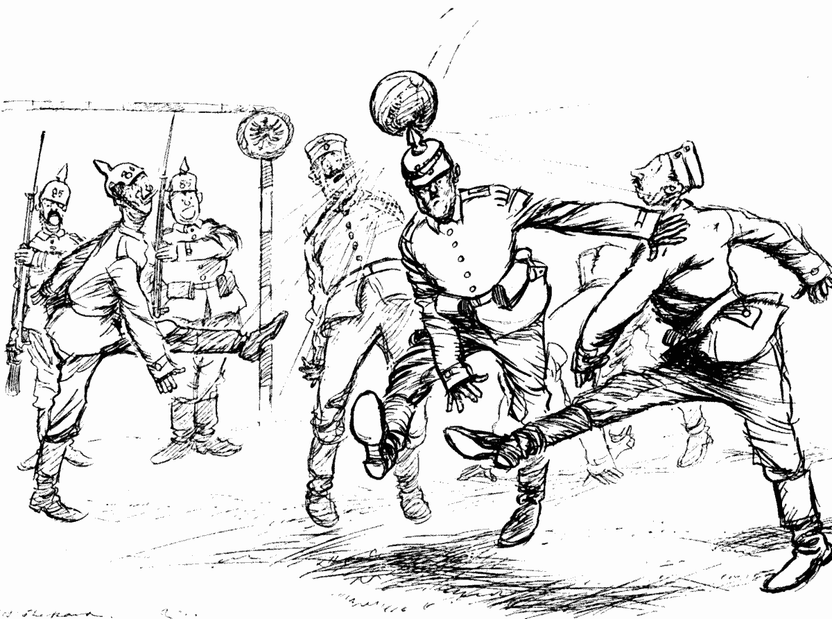 Unreported casualty to the football