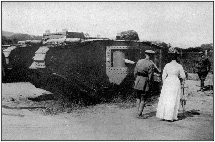 King George and Queen Mary in France
