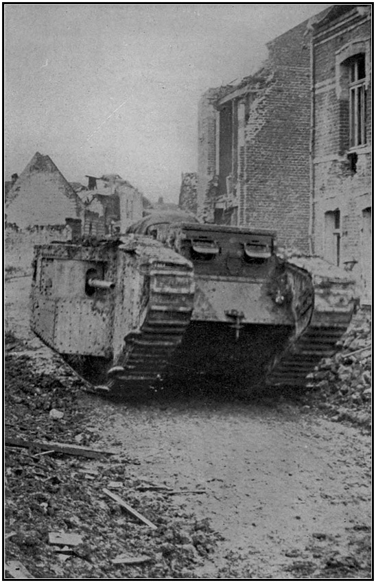 A Tank Moving to the Attack