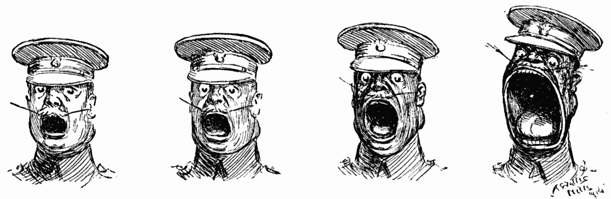 FROM THE RECRUIT'S POINT OF VIEW.